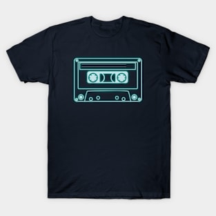 Synthwave - Retro Cassette Tape Neon 80s T-Shirt